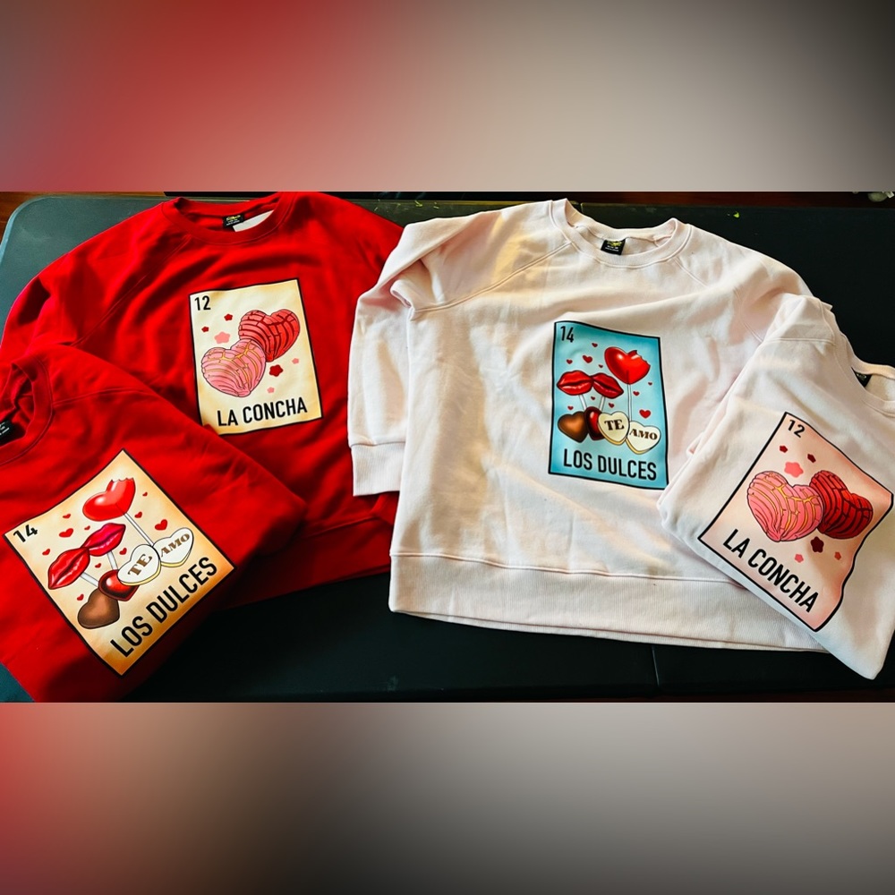 Loteria Valentines Sweaters